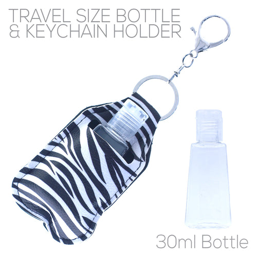 Travel size bottle & Keychain holder